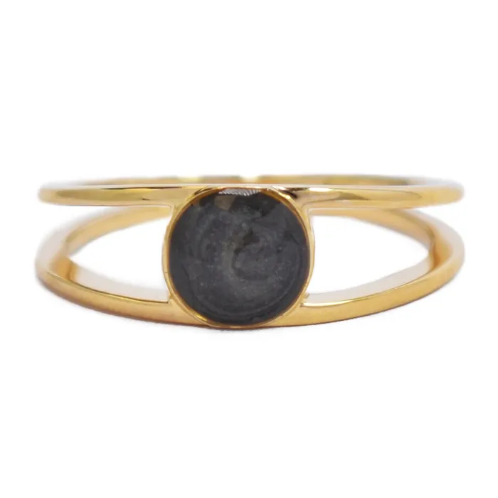 Rings closebymejewelry Sale Twin Band Ring Old Design in 14K Yellow Gold