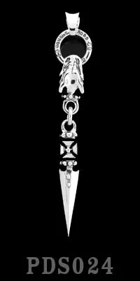 Rings DCJ Double Cross Ring Gargoyle and Dagger Pendant