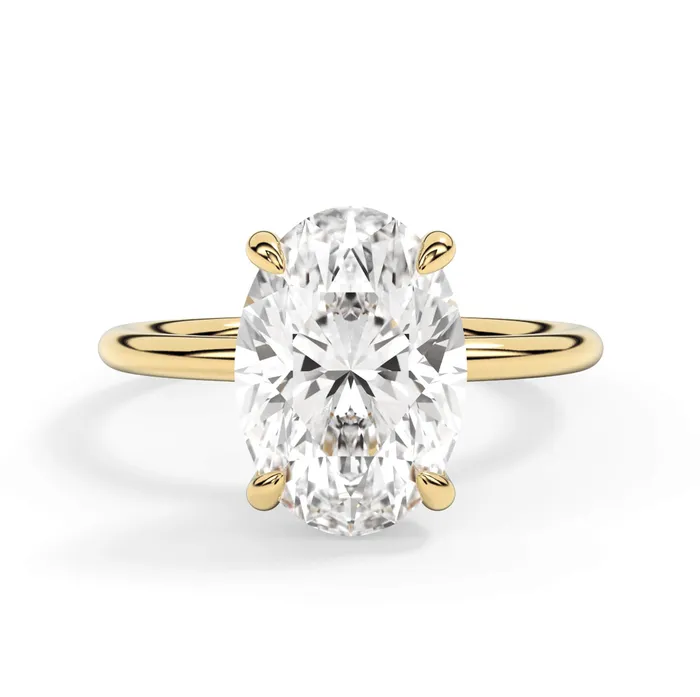 Rings deBebians Classic Solitaire Style Engagement Ring with Diamond Basket Rings deBebians Classic Solitaire Style Engagement Ring with Diamond Basket