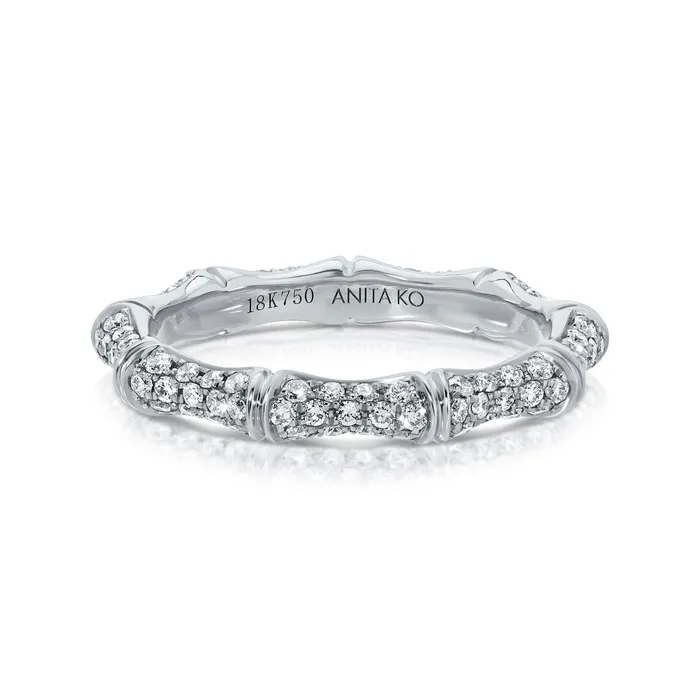 Rings DIAMOND BAMBOO RING anitako