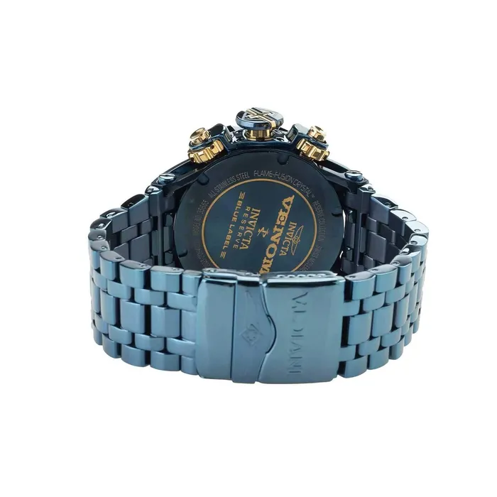 Rings Invicta Invicta Mens Chronograph Watch Reserve Venom Dark Blue and Gold Tone Dial 35655 Rings Invicta Invicta Mens Chronograph Watch Reserve Venom Dark Blue and Gold Tone Dial 35655