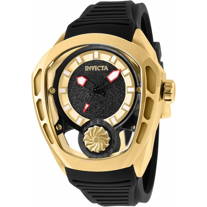 Rings Invicta Invicta Mens Watch Akula Automatic Black and Gold Tone Dial Rubber Strap 35443 Rings Invicta Invicta Mens Watch Akula Automatic Black and Gold Tone Dial Rubber Strap 35443