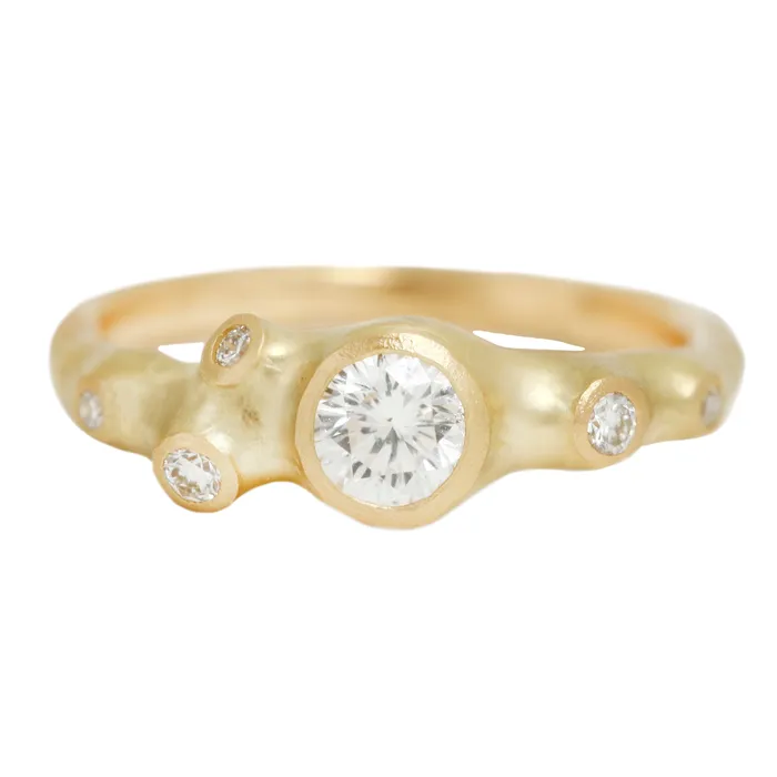 Rings Johnny Ninos Six Barnacle White Diamond Ring