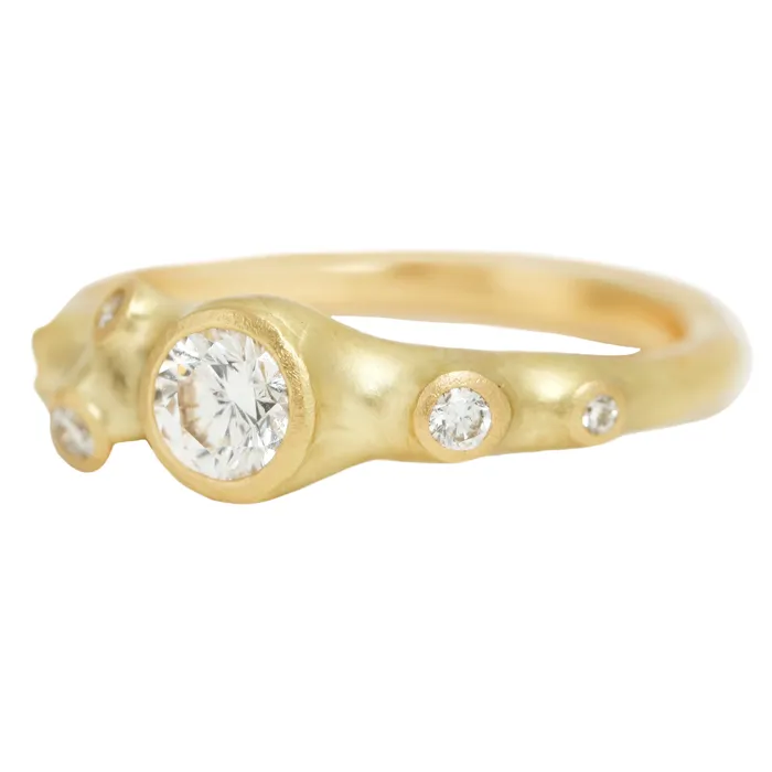 Rings Johnny Ninos Six Barnacle White Diamond Ring