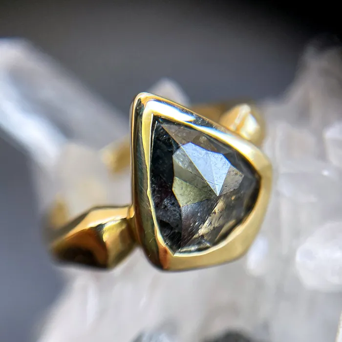 Rings Lauren Wolf Jewelry Guardian Diamond Lighthouse Ring