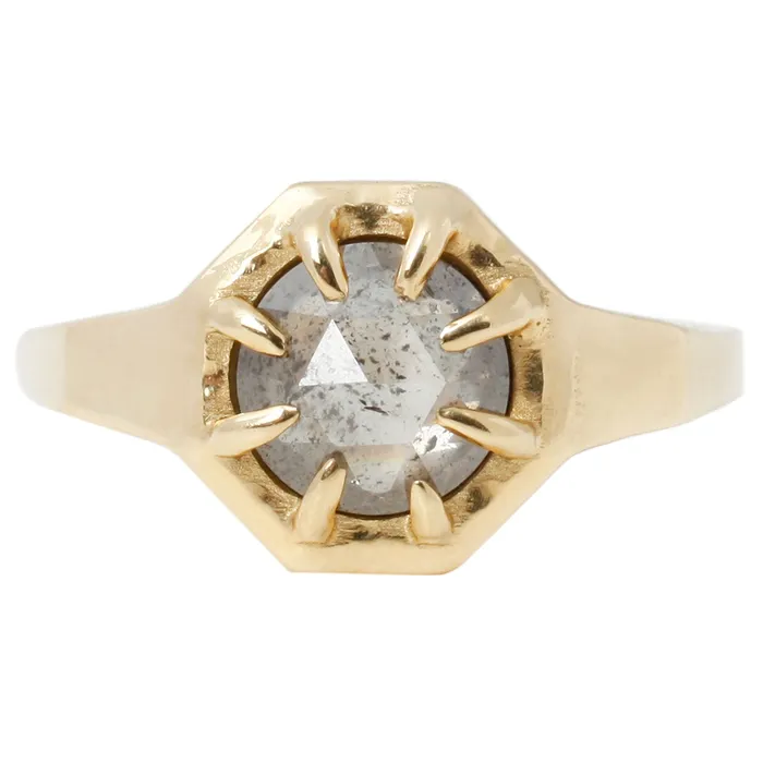 Rings Lauren Wolf Jewelry Octagon Solitaire Ring