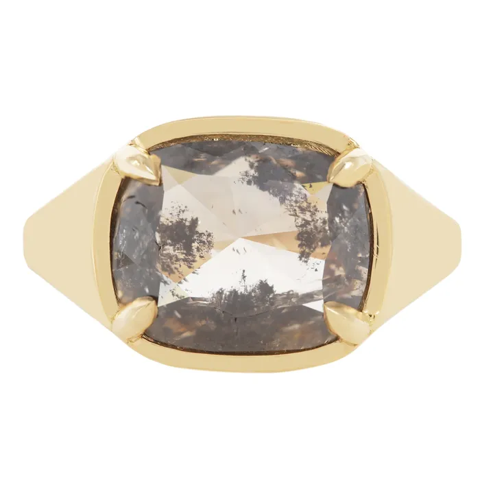 Rings Lauren Wolf Jewelry Speckled Diamond Empire Ring