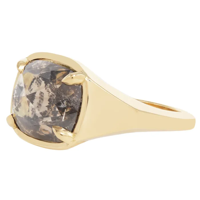 Rings Lauren Wolf Jewelry Speckled Diamond Empire Ring