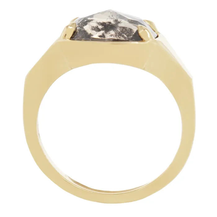 Rings Lauren Wolf Jewelry Speckled Diamond Empire Ring
