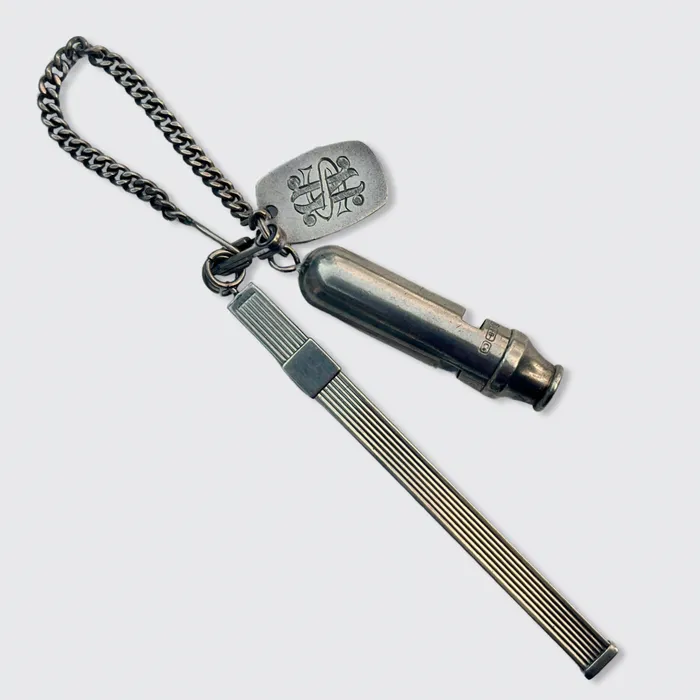 Rings Silver Champagne Stirrer Whistle by Tiffany Co 21stfinds