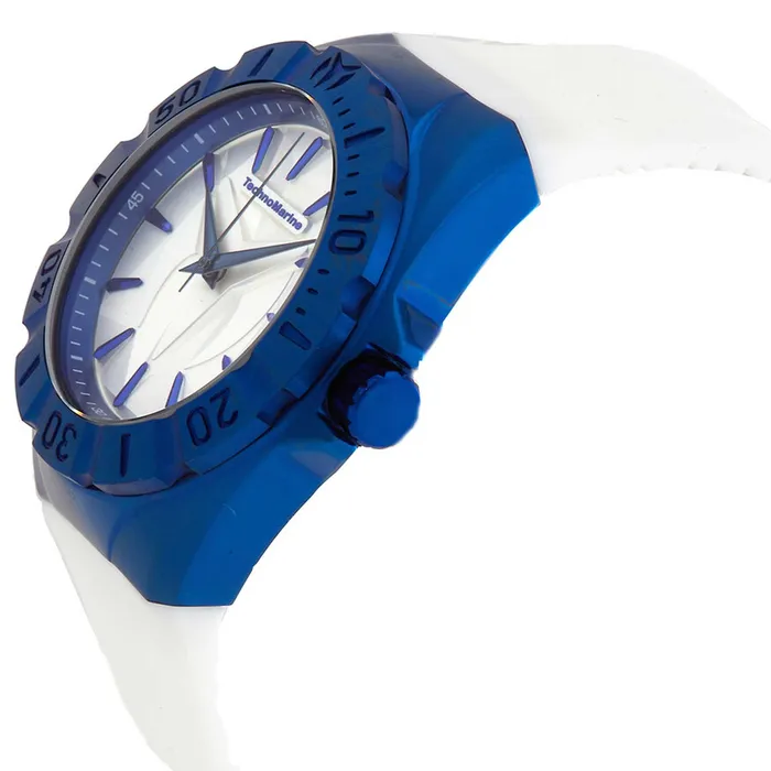 Rings Technomarine Mens Watch Cruise Silver Tone Dial White Rubber Strap TM120013 TechnoMarine Rings Technomarine Mens Watch Cruise Silver Tone Dial White Rubber Strap TM120013 TechnoMarine
