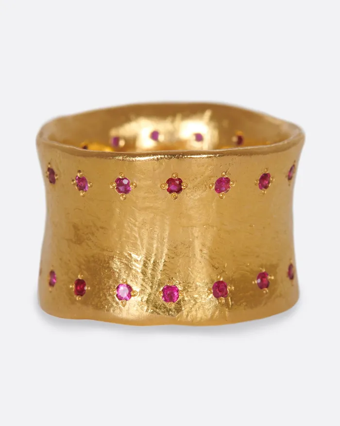 Ruby Embrace Ring ORAIK Rings