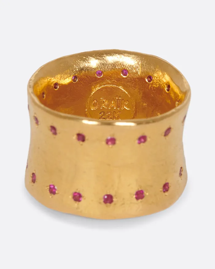 Ruby Embrace Ring ORAIK Rings