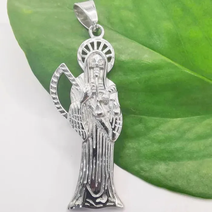 Santa Muerte Necklace VVS Jewelry Necklaces