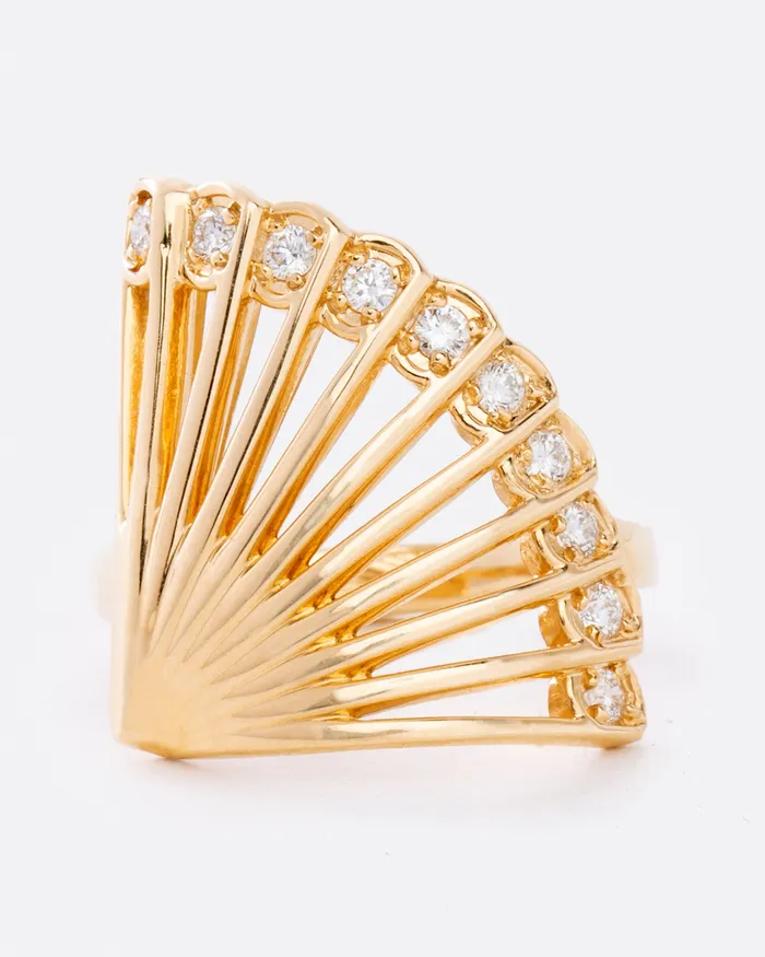 SELIN KENT Rings Diamond Zoe Fan Ring