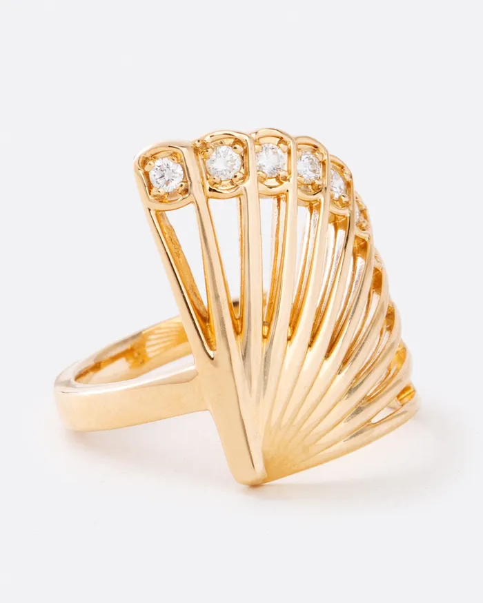 SELIN KENT Rings Diamond Zoe Fan Ring