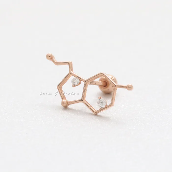 Serotonin Ear Piercing from J Shop Earrings Serotonin Ear Piercing from J Shop Earrings
