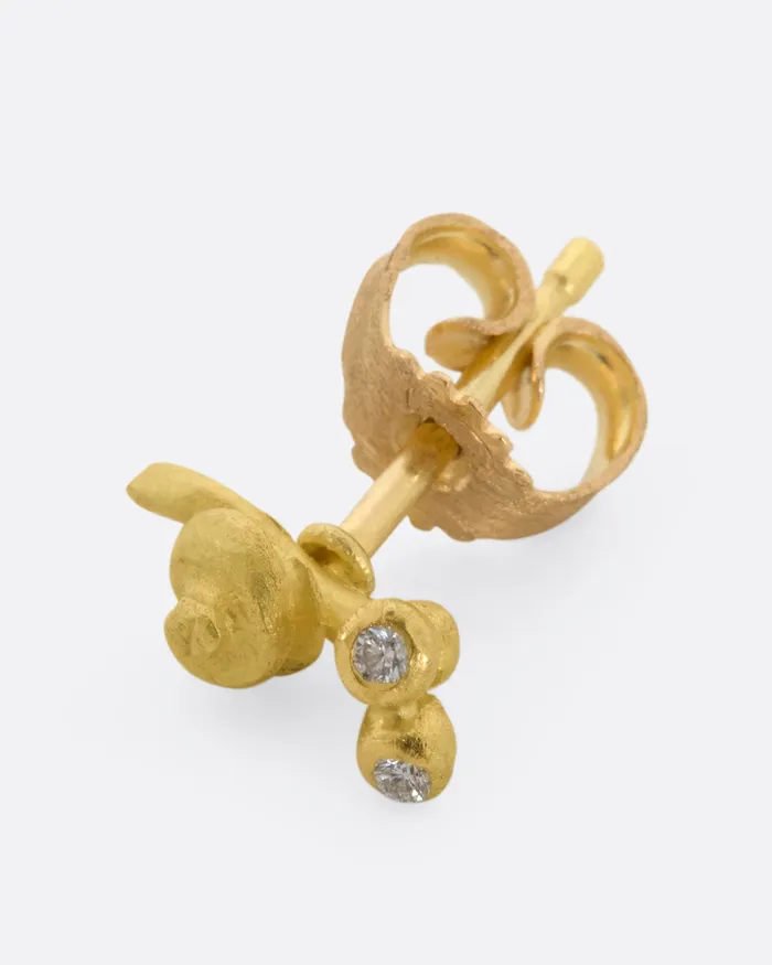 Snail Stud Earring LENE VIBE Earrings Snail Stud Earring LENE VIBE Earrings