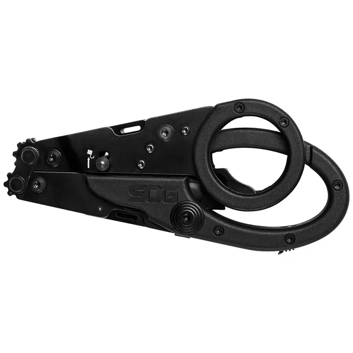 SOG Bracelets SOG MultiTool Parashears Stainless Steel Blade Black GRN Handle 231250143