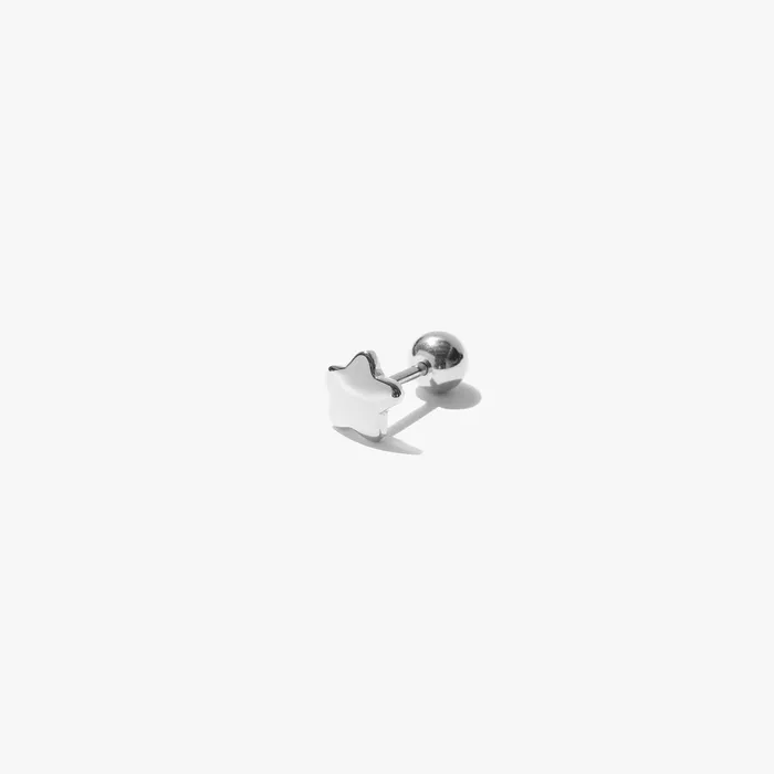 Star Stud Ballback Single READYMADE Earrings