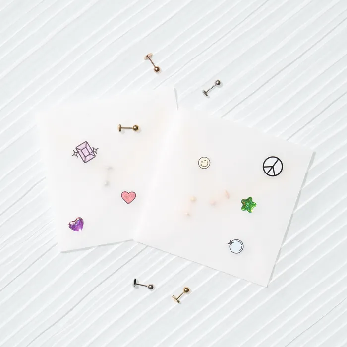 Star Stud Ballback Single READYMADE Earrings