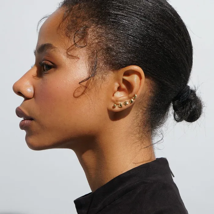 Star Stud Ballback Single READYMADE Earrings