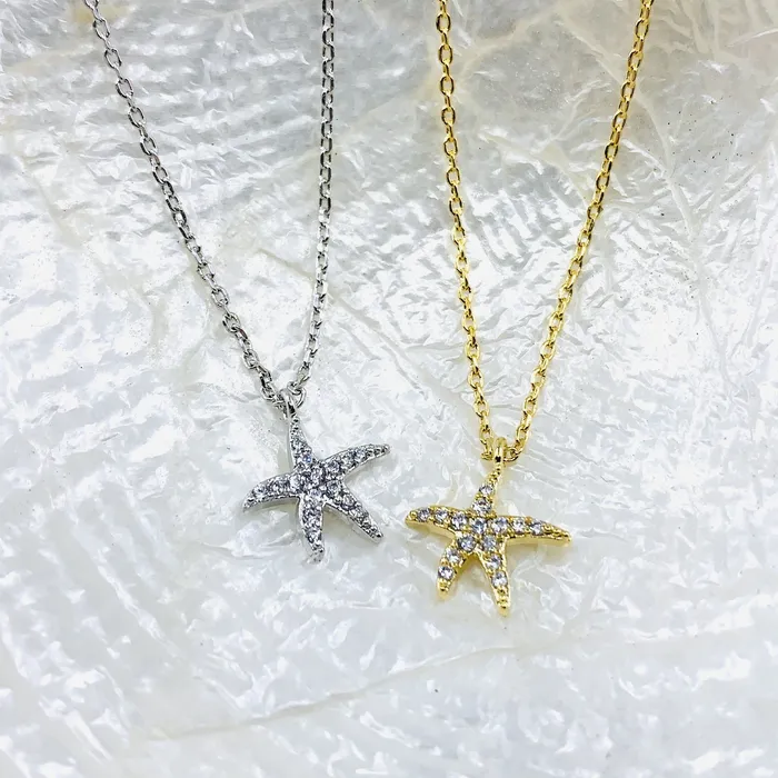 Starfish Choker Necklace Cloie NY Necklaces