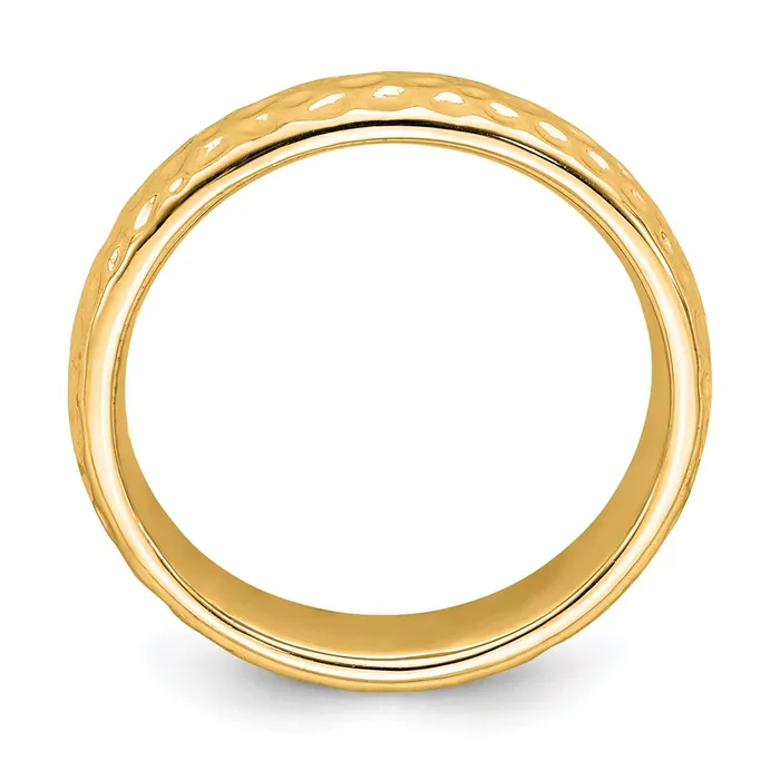 Sterling Silver Stackable Expressions Goldplated Ring QSK286 Stackable Expressions Rings Sterling Silver Stackable Expressions Goldplated Ring QSK286 Stackable Expressions Rings