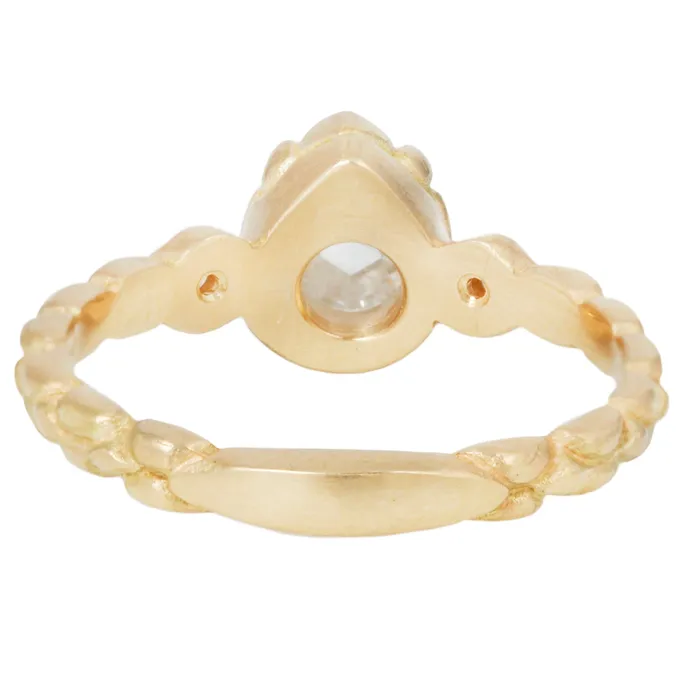 Susan Highsmith Rings Majestic Pear Diamond Ring