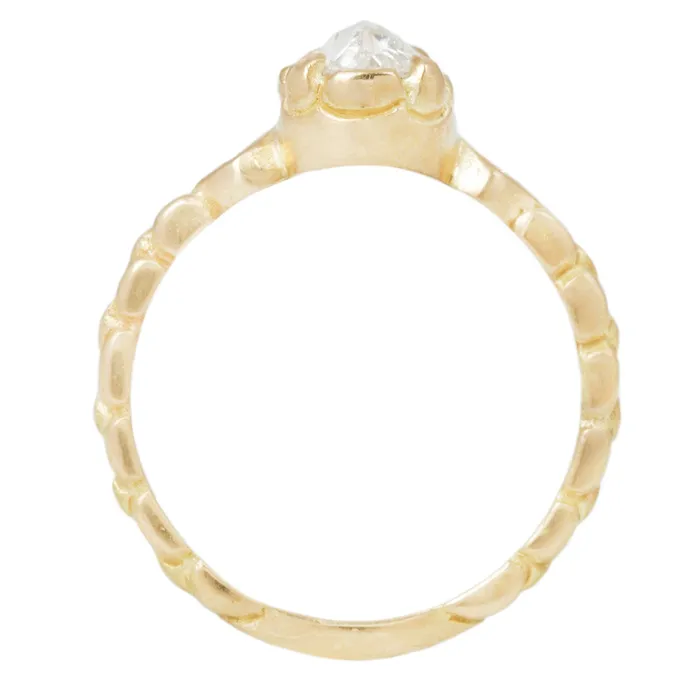 Susan Highsmith Rings Majestic Pear Diamond Ring