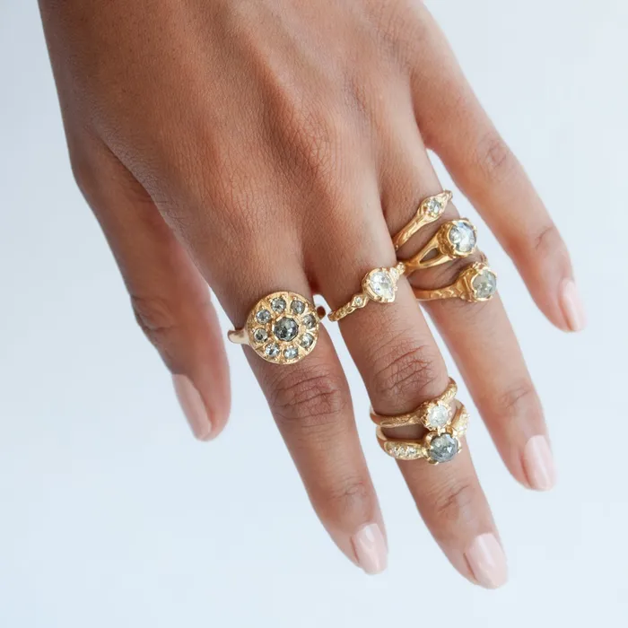 Susan Highsmith Rings Majestic Pear Diamond Ring