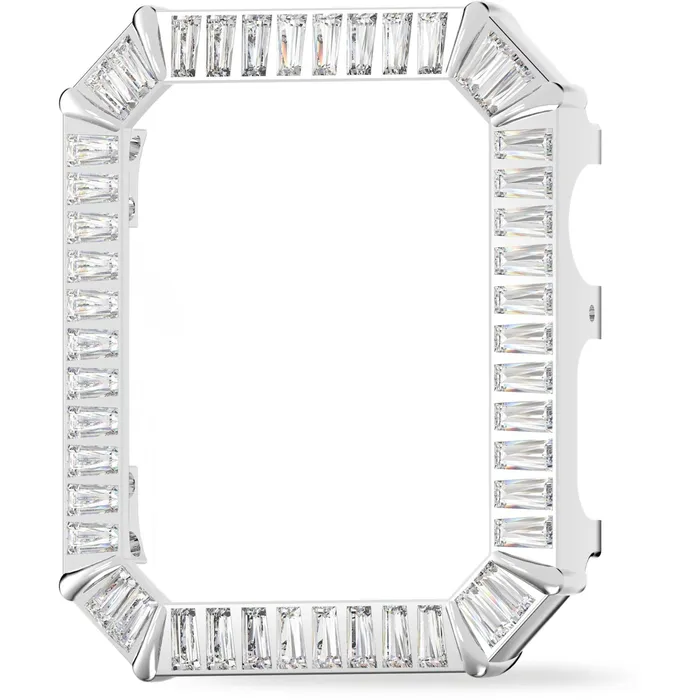 Swarovski Swarovski Watch Case Millenia Apple Series 4 and 5 Silver Tone 5619480 Watches Swarovski Swarovski Watch Case Millenia Apple Series 4 and 5 Silver Tone 5619480 Watches