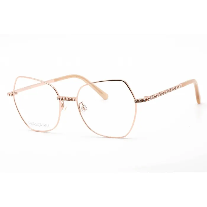 Swarovski Swarovski Womens Eyeglasses Butterfly Shiny Rose Gold Metal Frame SK5422H 028 Earrings Swarovski Swarovski Womens Eyeglasses Butterfly Shiny Rose Gold Metal Frame SK5422H 028 Earrings