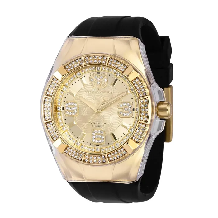 TechnoMarine Rings Technomarine Mens Watch Cruise Glitz Gold Tone Dial Silicone Strap TM121093 TechnoMarine Rings Technomarine Mens Watch Cruise Glitz Gold Tone Dial Silicone Strap TM121093