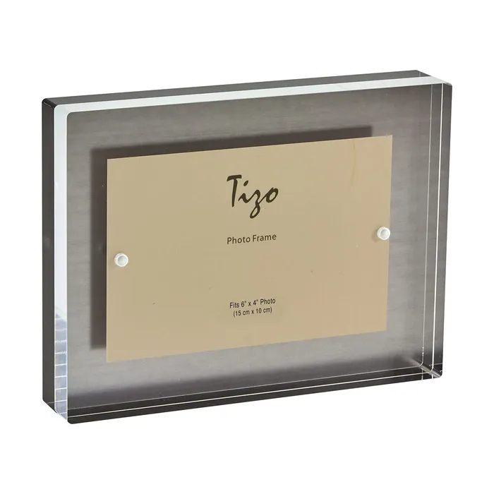 Tizo Design Silver Block 4x6 Thick Acrylic Frame Tizo Design Rings
