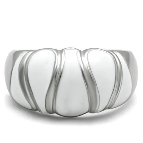 TK230 High polished no plating Stainless Steel Ring with No Stone Alamode Rings