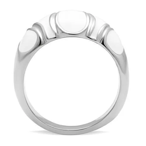 TK230 High polished no plating Stainless Steel Ring with No Stone Alamode Rings