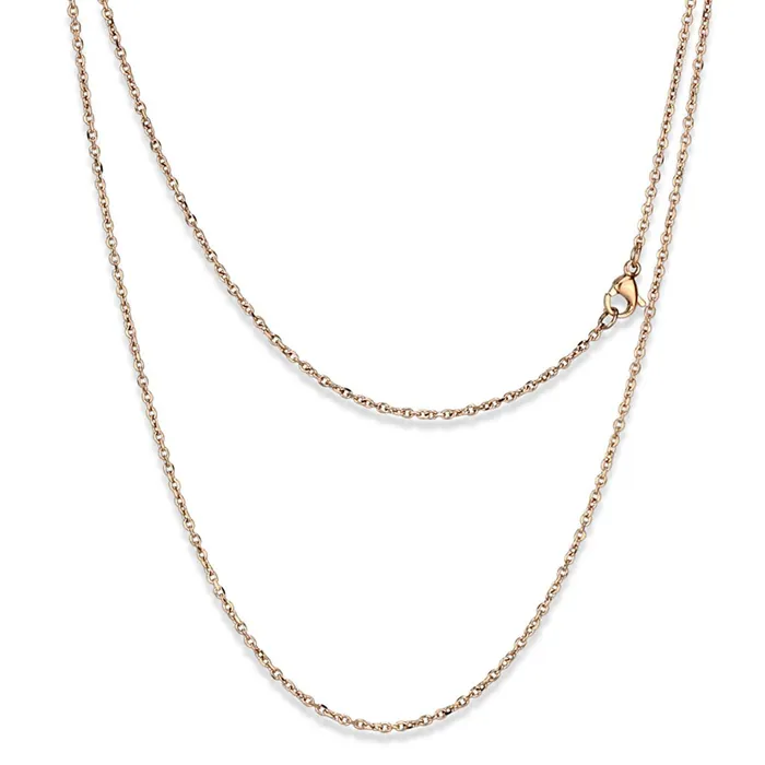 TK2422R IP Rose GoldIon Plating Stainless Steel Chain with No Stone Alamode Bracelets TK2422R IP Rose GoldIon Plating Stainless Steel Chain with No Stone Alamode Bracelets