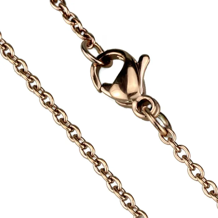 TK2422R IP Rose GoldIon Plating Stainless Steel Chain with No Stone Alamode Bracelets