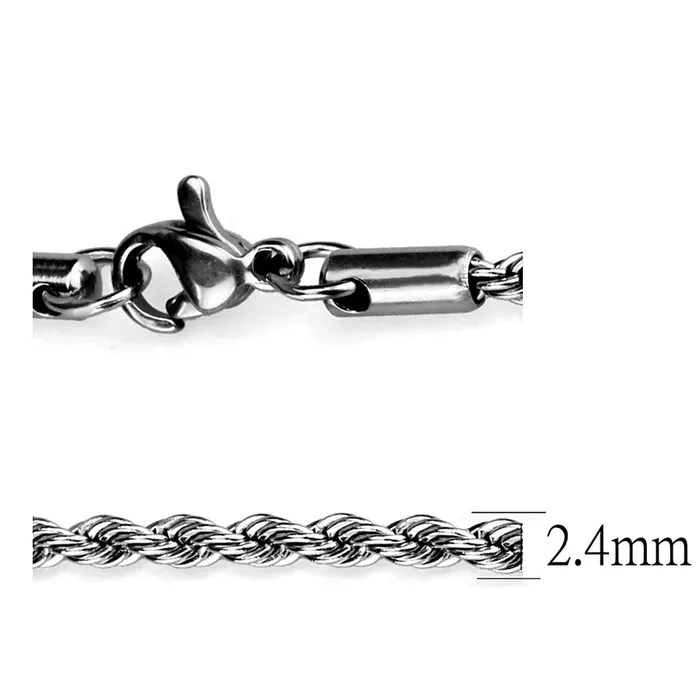 TK2433 High polished no plating Stainless Steel Chain with No Stone Alamode Bracelets