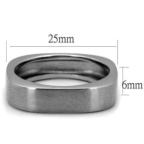 TK2668 High polished no plating Stainless Steel Ring with No Stone Alamode Rings
