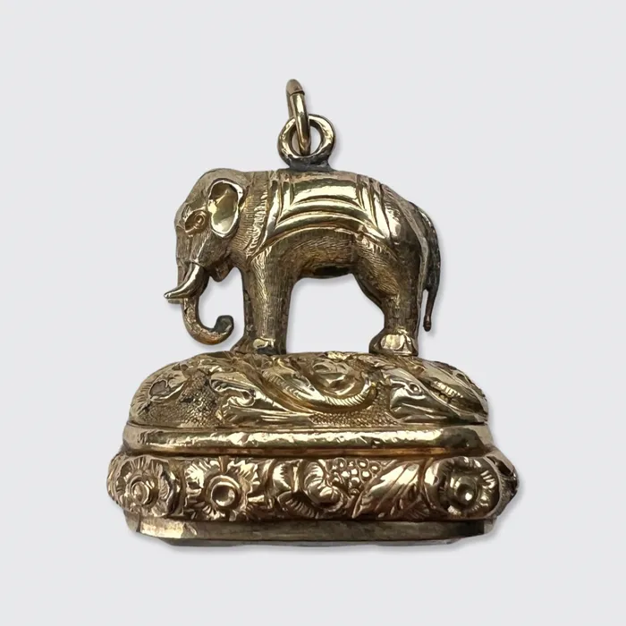 Victorian Elephant Watch Fob Pendant 21stfinds Watches Victorian Elephant Watch Fob Pendant 21stfinds Watches