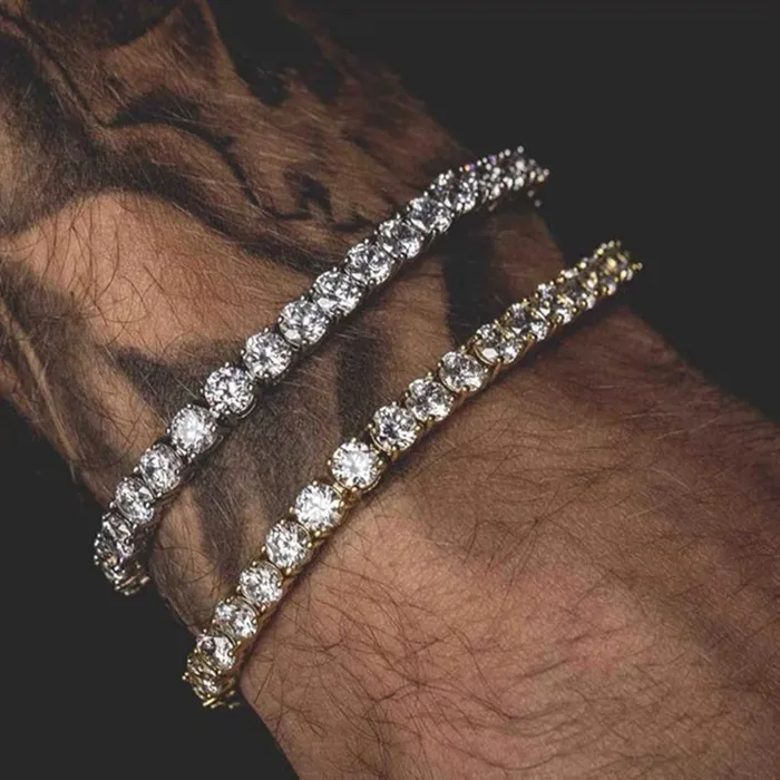 VVS Jewelry Bracelets OG Tennis Bracelet 4mm Buy 1 Get 1 Free