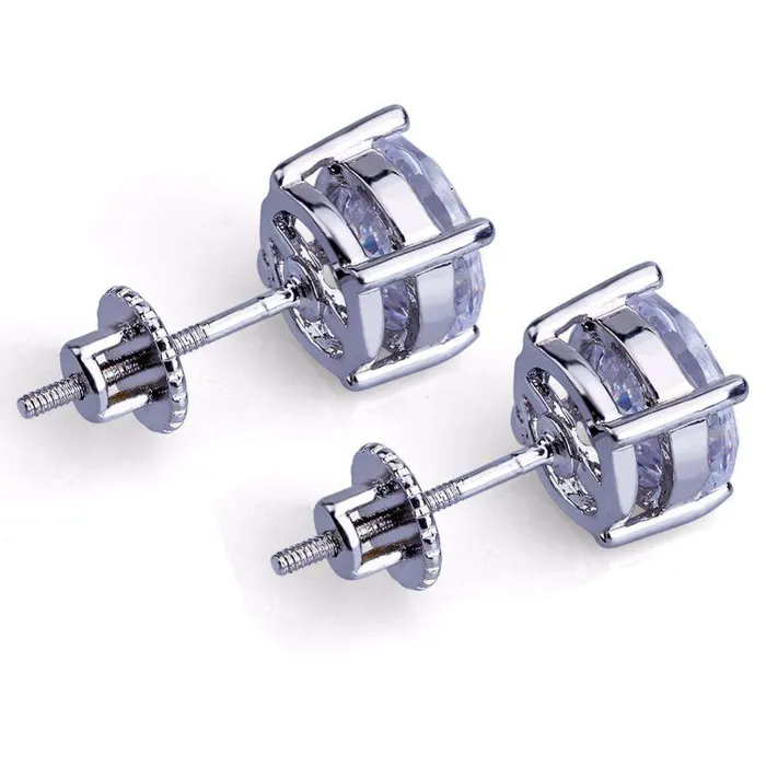 VVS Jewelry Classic Ice Stud Earrings Earrings