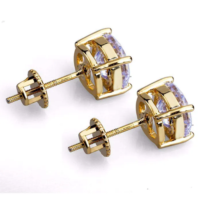 VVS Jewelry Classic Ice Stud Earrings Earrings