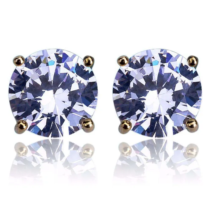 VVS Jewelry Classic Ice Stud Earrings Earrings