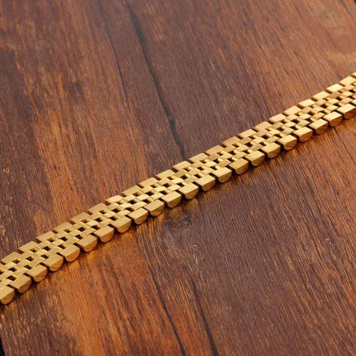 VVS Jewelry Gold Watch Band Bracelet Bracelets VVS Jewelry Gold Watch Band Bracelet Bracelets
