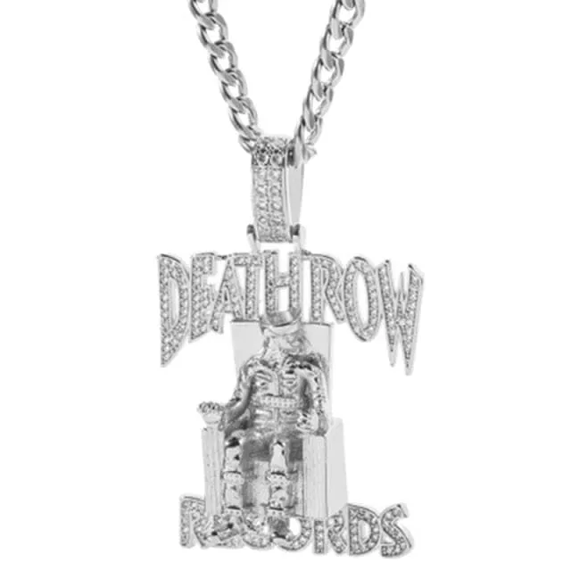 VVS Jewelry Icy Death Row Records Pendant Chain Bundle Necklaces
