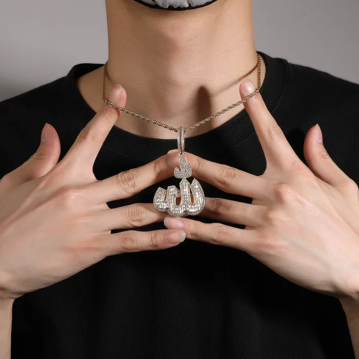 VVS Jewelry Necklaces VVS JEWELRY ICY ALLAH PENDANT NECKLACE VVS Jewelry Necklaces VVS JEWELRY ICY ALLAH PENDANT NECKLACE