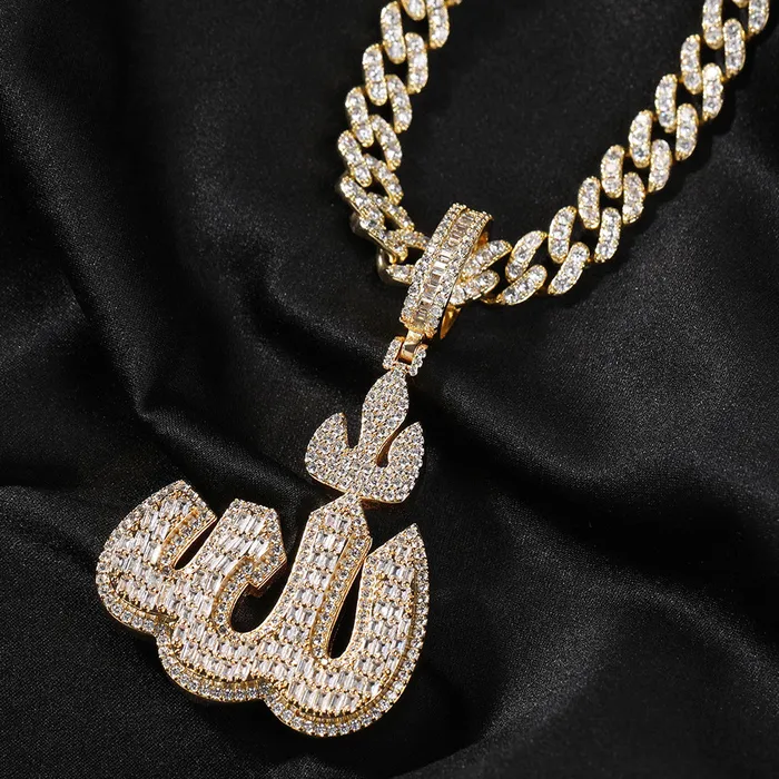 VVS Jewelry Necklaces VVS JEWELRY ICY ALLAH PENDANT NECKLACE VVS Jewelry Necklaces VVS JEWELRY ICY ALLAH PENDANT NECKLACE